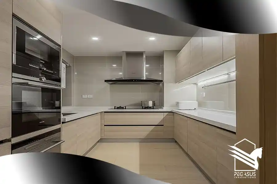 افضل اشكال مطابخ خشب قطعتين