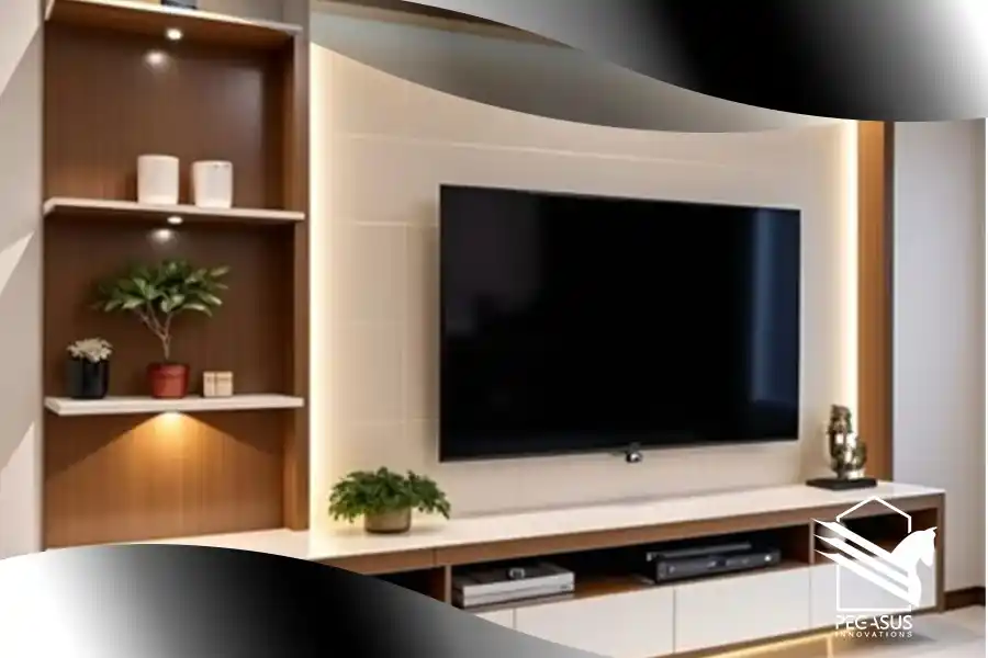 افضل اشكال مكتبات خشبية مودرن