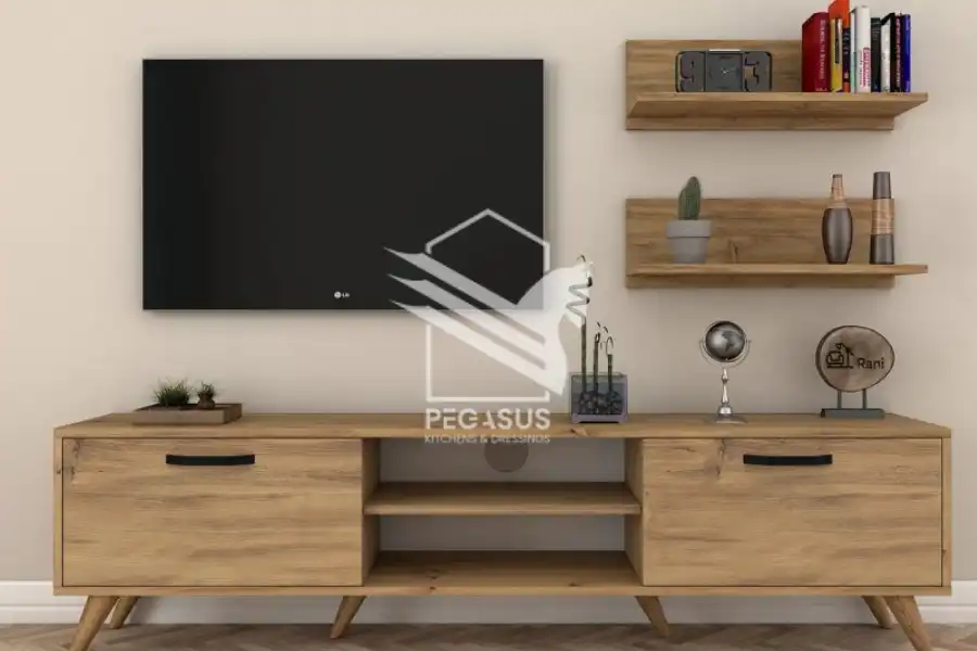 مكتبات خشب مودرن