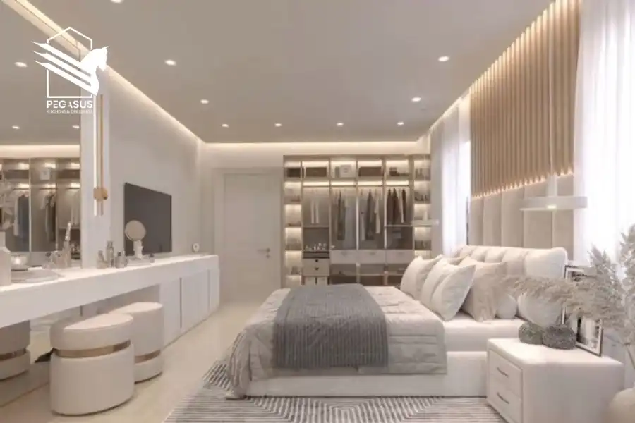 اختيار تصميم غرف نوم دريسنج روم : الأنواع، الأشكال والأهمية