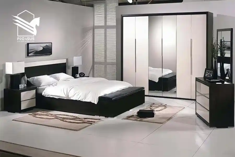 غرف النوم hpl اسود