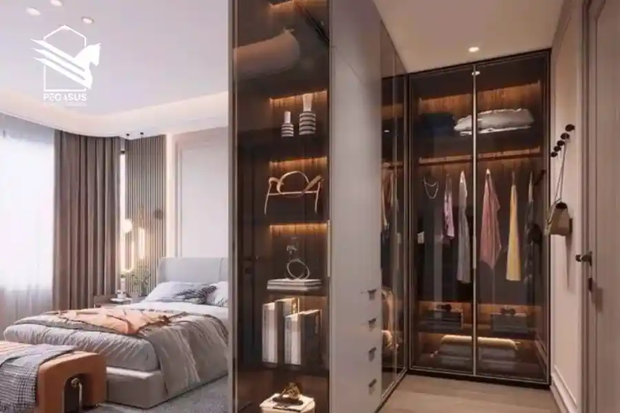 الدريسنج روم مودرن صغيره