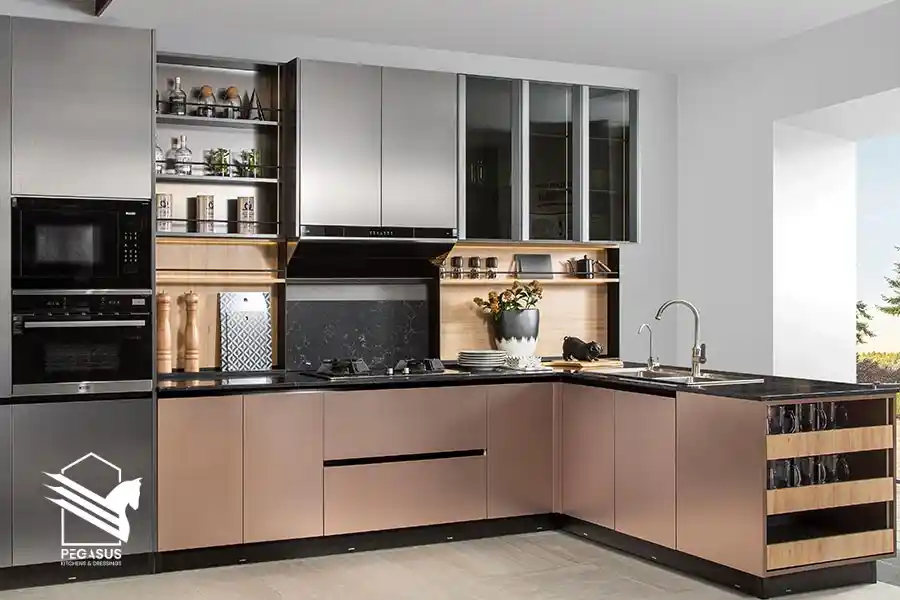 المطبخ على شكل حرف L