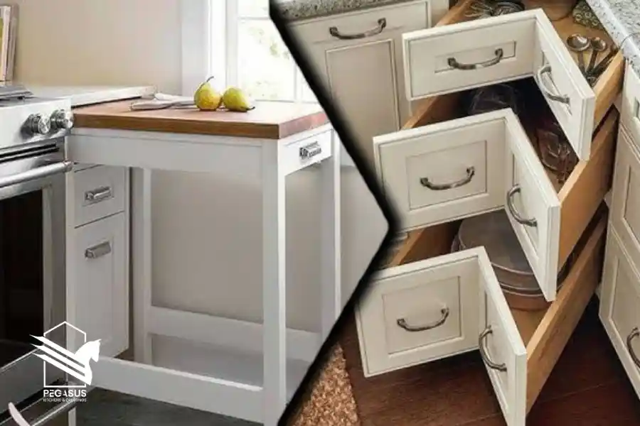 سلال تخزين قابلة للسحب