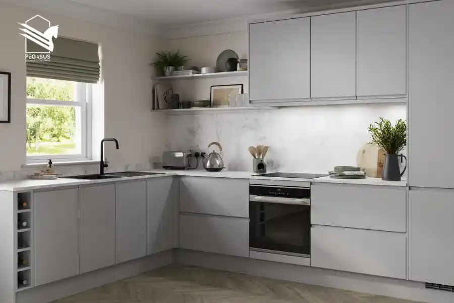 مطبخ على شكل L