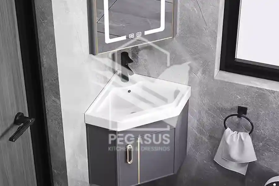 وحدة حوض زاوية